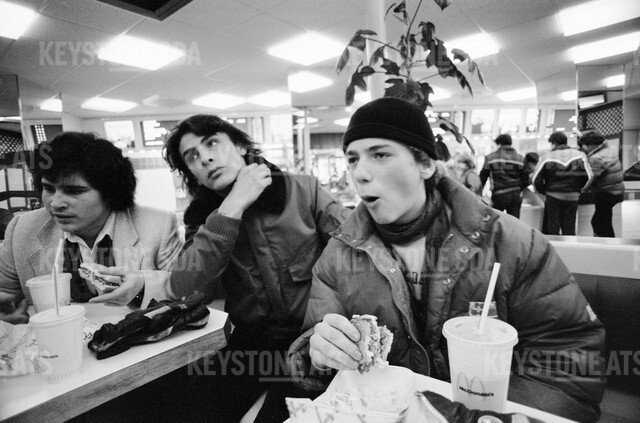 SCHWEIZ MCDONALD'S GENF 1981